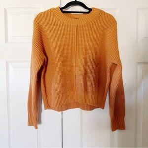 Sanctuary Cozy Orange Knit Sweater XS